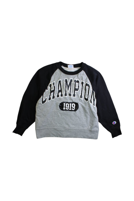 A Black Crewneck Sweatshirts from Champion in size 5T for neutral. (Front View)