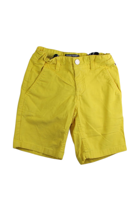 A Yellow Shorts from Tommy Hilfiger in size 5T for boy. (Front View)