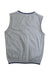 A Grey Dress Up Vests from Chickeeduck in size 7Y for boy. (Back View)