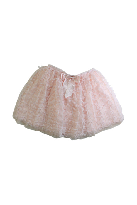 A Pink Tulle Skirts from Popatu in size 6T for girl. (Front View)