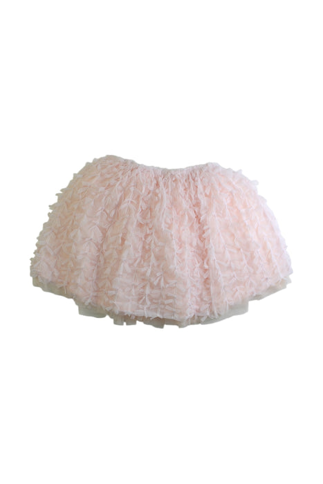 A Pink Tulle Skirts from Popatu in size 6T for girl. (Back View)