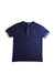 A Navy Short Sleeve Polos from Polo Ralph Lauren in size 7Y for boy. (Front View)