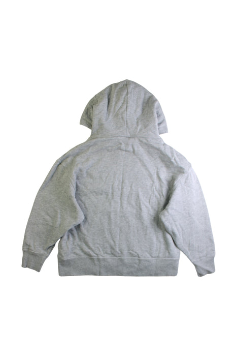 A Grey Hooded Sweatshirts from Champion in size 5T for neutral. (Back View)
