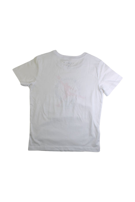 A White Short Sleeve T Shirts from Nike in size 7Y for boy. (Back View)
