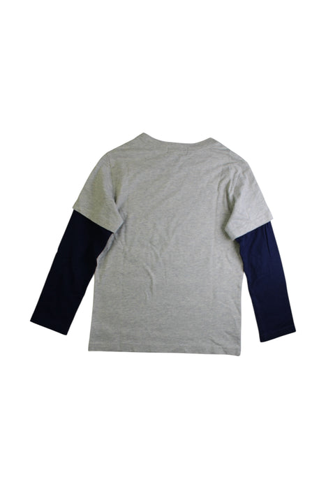 A Grey Long Sleeve T Shirts from Polo Ralph Lauren in size 6T for boy. (Back View)