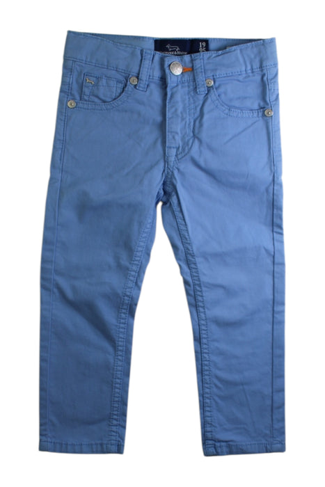A Blue Casual Pants from Harmont & Blaine in size 2T for boy. (Front View)