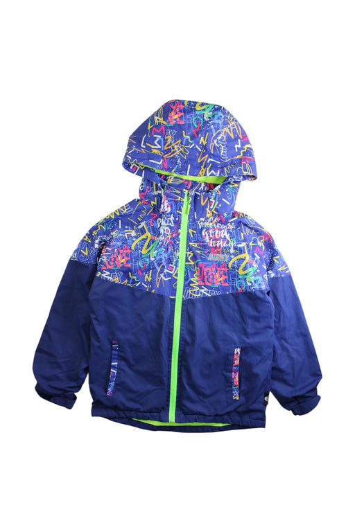 A Multicolour Lightweight Jackets from Minnex in size 7Y for boy. (Front View)