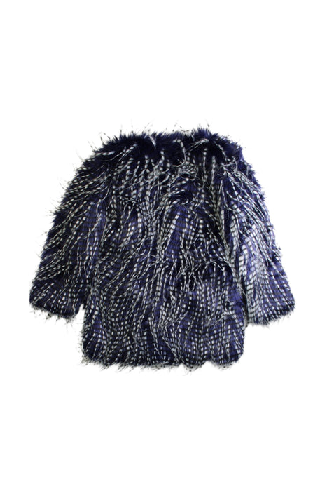 A Multicolour Lightweight Jackets from Lovie by Mary J in size 5T for girl. (Back View)