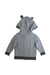 A Grey Zippered Sweatshirts from Seed in size 2T for boy. (Back View)