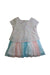 A Multicolour Short Sleeve Dresses from Pippa & Julie in size 4T for girl. (Back View)