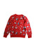 A Multicolour Crewneck Sweatshirts from Levi's in size 10Y for girl. (Back View)