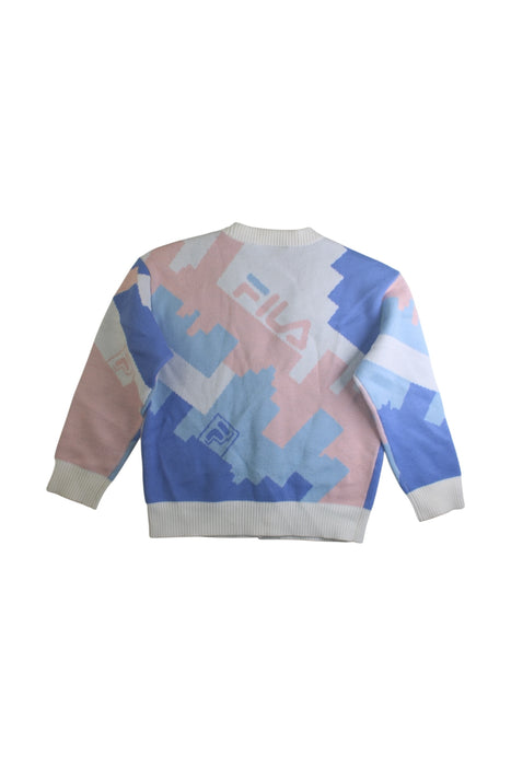 A Multicolour Cardigans from Fila in size 7Y for girl. (Back View)