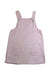 A Pink Overall Dresses from Seed in size 18-24M for girl. (Front View)