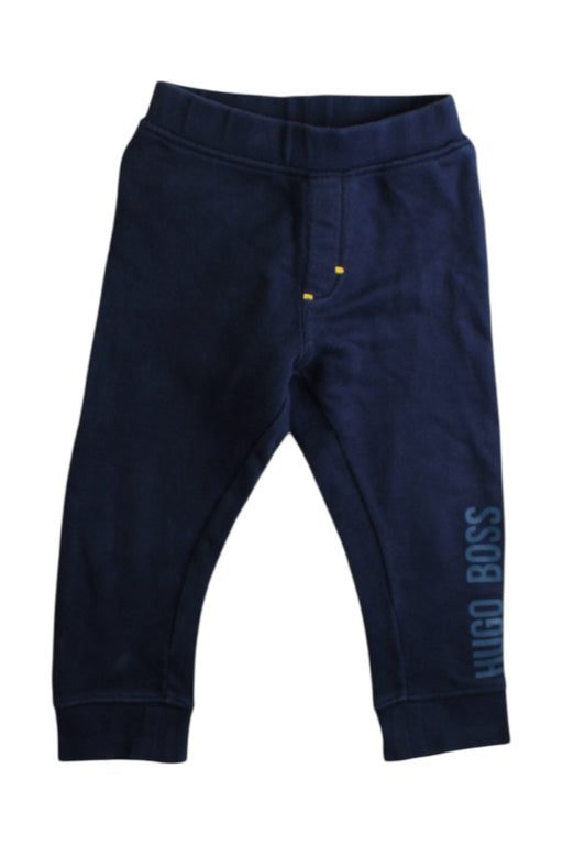 A Navy Sweatpants from Boss in size 2T for boy. (Front View)