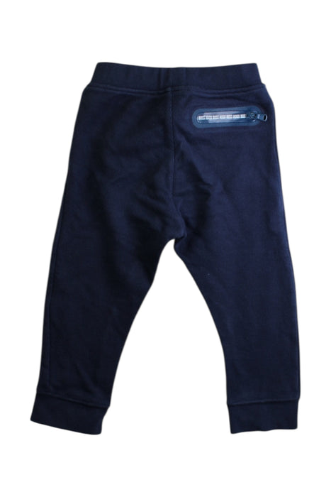 A Navy Sweatpants from Boss in size 2T for boy. (Back View)