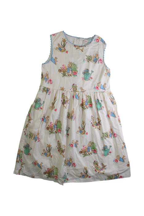 A Multicolour Sleeveless Dresses from Cath Kids London in size 5T for girl. (Front View)