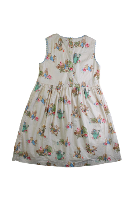 A Multicolour Sleeveless Dresses from Cath Kids London in size 5T for girl. (Back View)