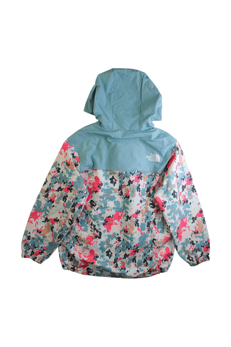 A Multicolour Rain Jackets from The North Face in size 10Y for girl. (Back View)