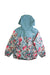 A Multicolour Rain Jackets from The North Face in size 10Y for girl. (Back View)