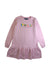 A Pink Sweater Dresses from Polo Ralph Lauren in size 8Y for girl. (Front View)