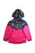 A Multicolour Lightweight Jackets from Minnex in size 10Y for girl. (Back View)