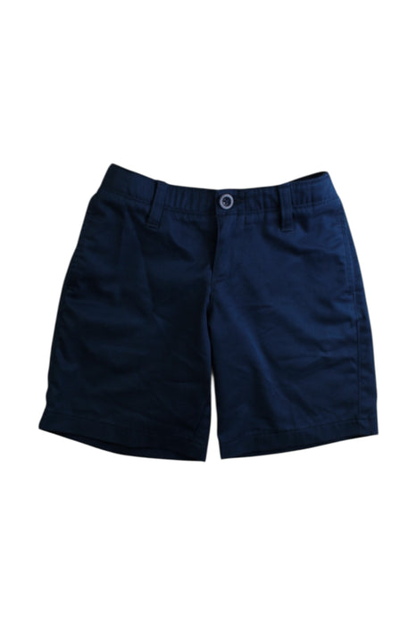 A Navy Shorts from Under Armour in size 6T for boy. (Front View)