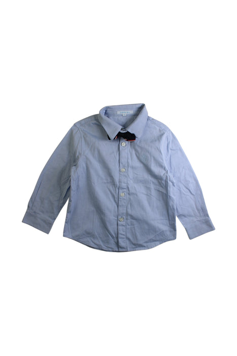 A Blue Long Sleeve Shirts from Nicholas & Bears in size 3T for boy. (Front View)