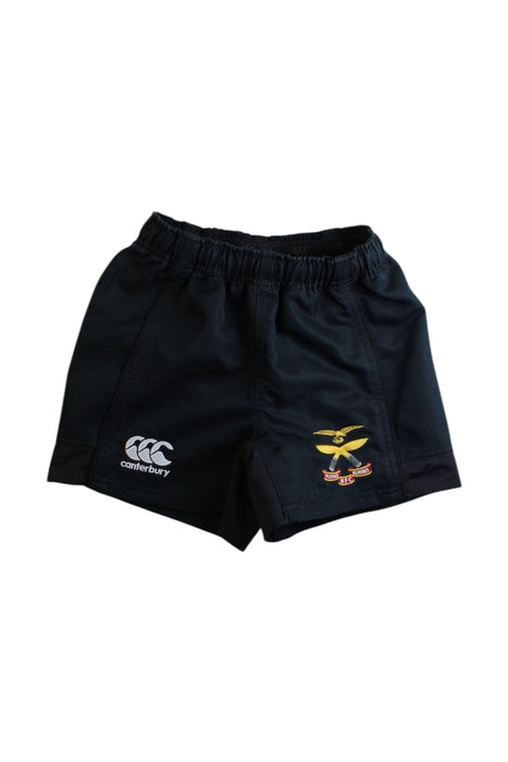 A Black Shorts from Canterbury in size 8Y for boy. (Front View)