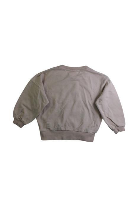A Beige Crewneck Sweatshirts from Seed in size 3T for boy. (Back View)
