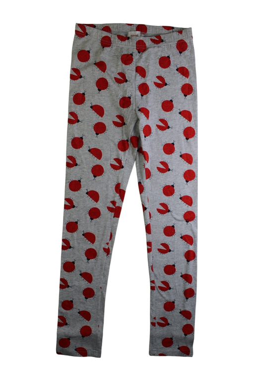 A Grey Leggings from Seed in size 10Y for girl. (Front View)
