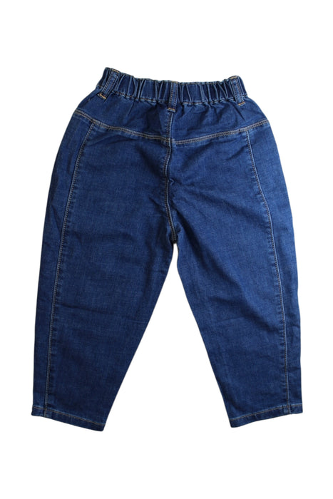 A Blue Jeans from Balabala in size 5T for boy. (Back View)