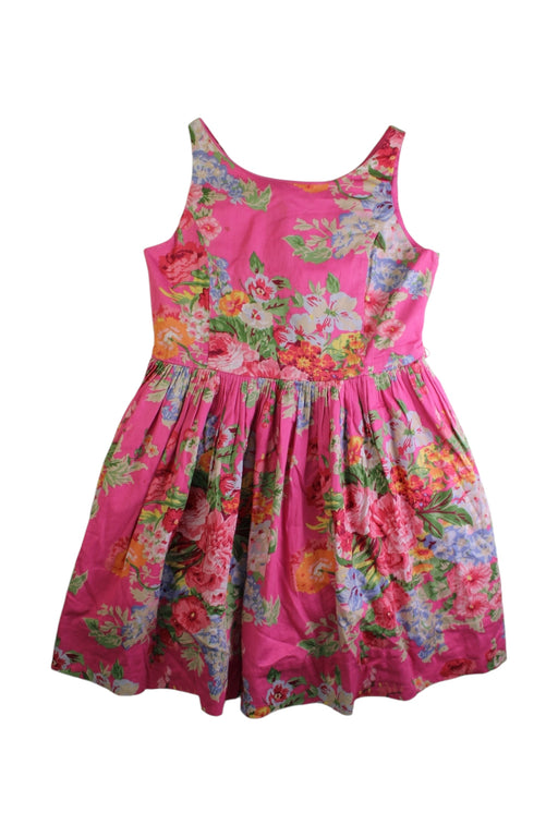 A Multicolour Sleeveless Dresses from Polo Ralph Lauren in size 8Y for girl. (Front View)