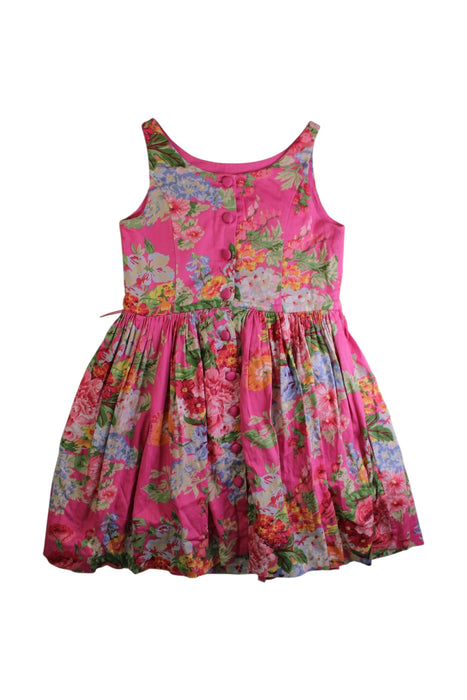 A Multicolour Sleeveless Dresses from Polo Ralph Lauren in size 8Y for girl. (Back View)