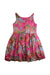 A Multicolour Sleeveless Dresses from Polo Ralph Lauren in size 8Y for girl. (Back View)