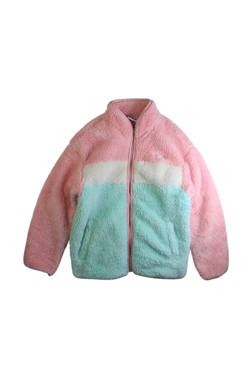A Multicolour Zippered Sweatshirts from Fila in size 7Y for girl. (Front View)