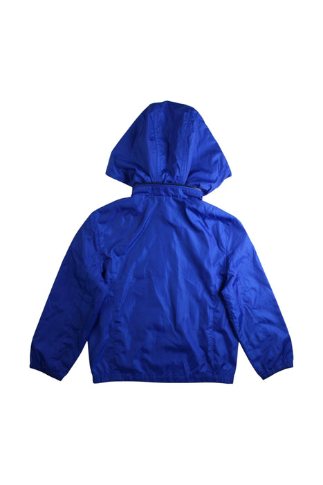A Blue Rain Jackets from Polo Ralph Lauren in size 5T for boy. (Back View)