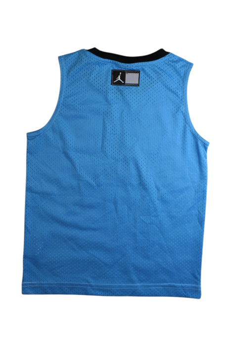 A Black Active Tops from Air Jordan in size 6T for boy. (Back View)