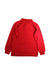 A Red Long Sleeve Polos from Ralph Lauren in size 5T for boy. (Back View)