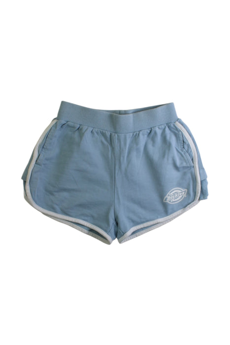A Blue Shorts from Dickies in size 5T for girl. (Front View)
