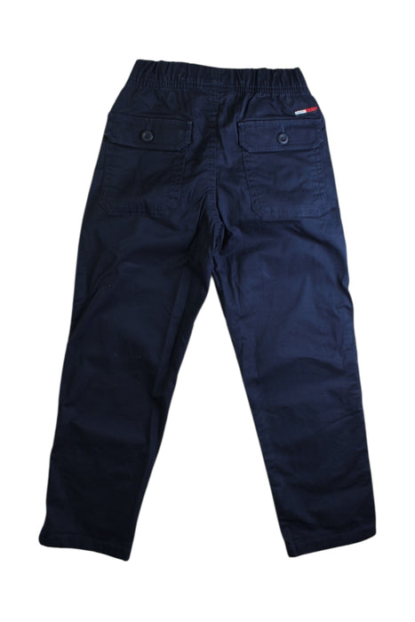 A Navy Casual Pants from Tommy Hilfiger in size 5T for boy. (Back View)