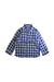 A Blue Long Sleeve Shirts from Petit Bateau in size 8Y for boy. (Front View)