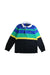 A Black Buttoned Sweatshirts from Polo Ralph Lauren in size 7Y for boy. (Front View)