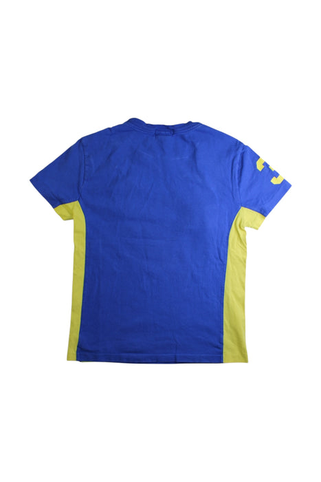 A Blue Short Sleeve T Shirts from Polo Ralph Lauren in size 8Y for boy. (Back View)