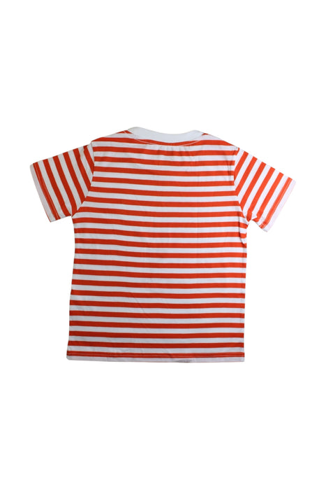 A Red Short Sleeve T Shirts from Polo Ralph Lauren in size 5T for boy. (Back View)