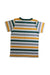A Multicolour Short Sleeve T Shirts from Double B Mikihouse in size 5T for boy. (Back View)