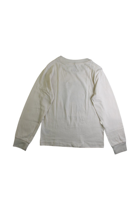 A White Long Sleeve T Shirts from Polo Ralph Lauren in size 5T for boy. (Back View)