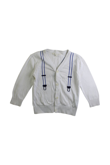 A White Cardigans from Nicholas & Bears in size 12-18M for boy. (Front View)