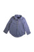 A Blue Long Sleeve Polos from Ralph Lauren in size 3T for boy. (Front View)