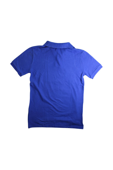 A Blue Short Sleeve Polos from Polo Ralph Lauren in size 8Y for boy. (Back View)