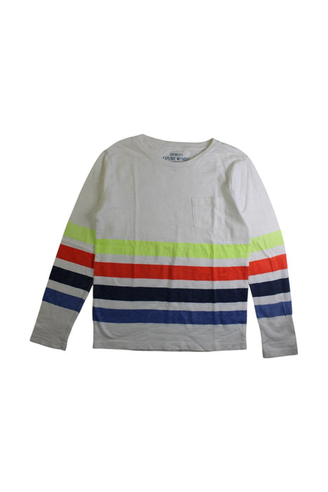 A Black Long Sleeve Shirts from Crewcuts in size 8Y for boy. (Front View)